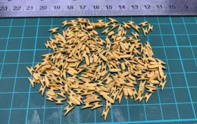 10mm Boxwood Cleats 12/bag