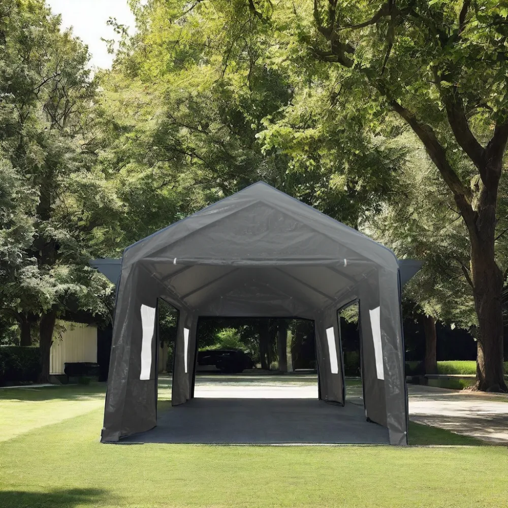 12x20 feet party tent heavy duty outdoor portable garage