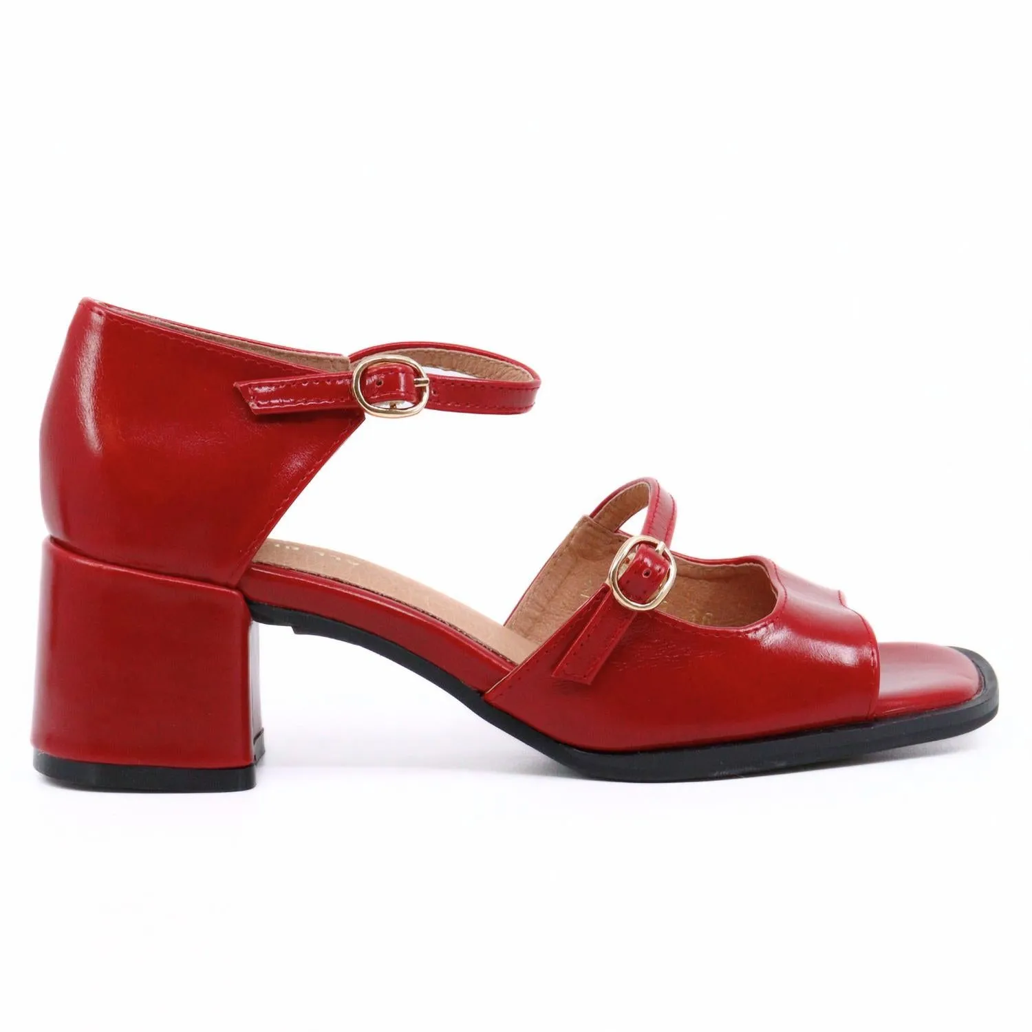 All Black - Women's Double Jane Sandals