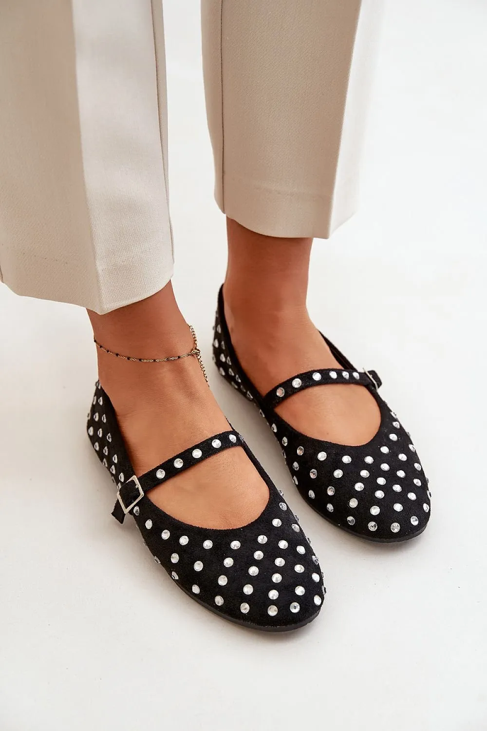 Beige Ballerinas