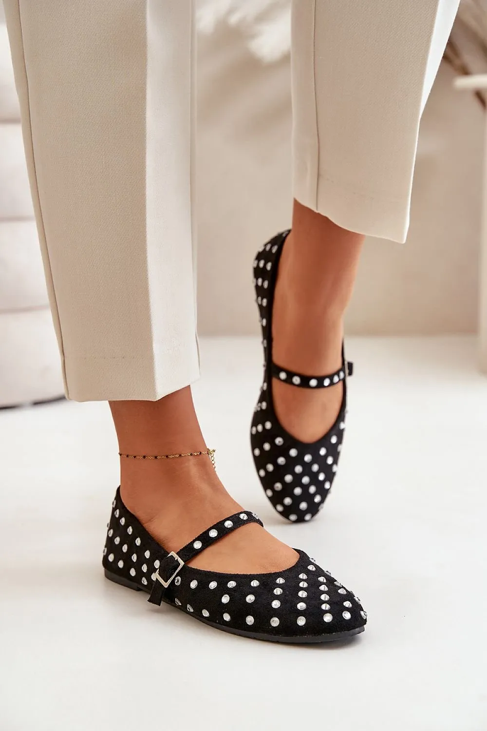 Beige Ballerinas