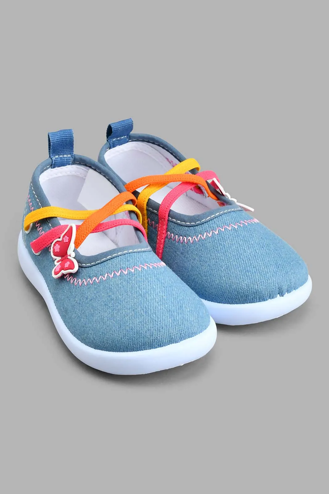 Blue Butterfly Trim Pump