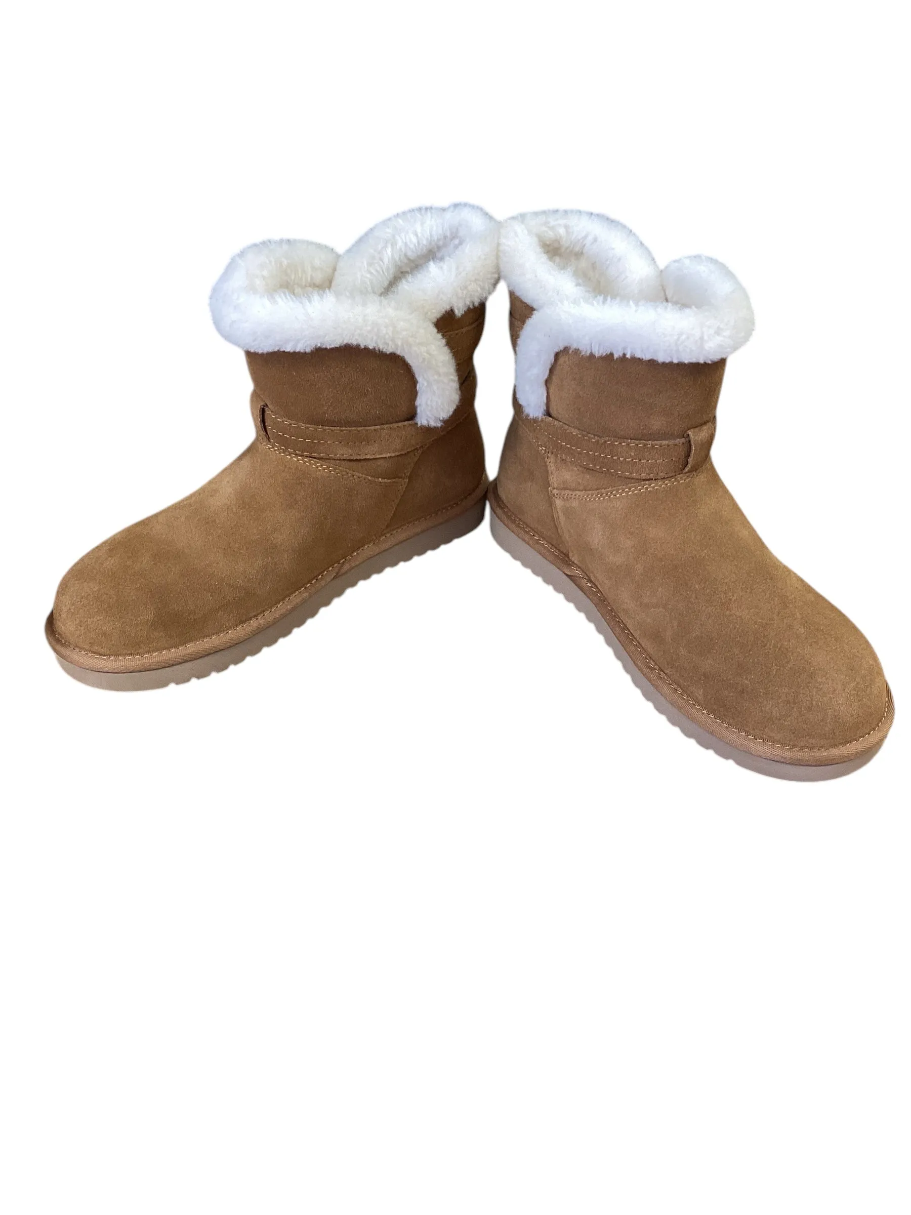Boots Ankle Flats By Koolaburra By Ugg In Brown, Size: 7