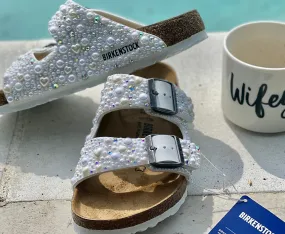 Bridal Birkenstock Arizona