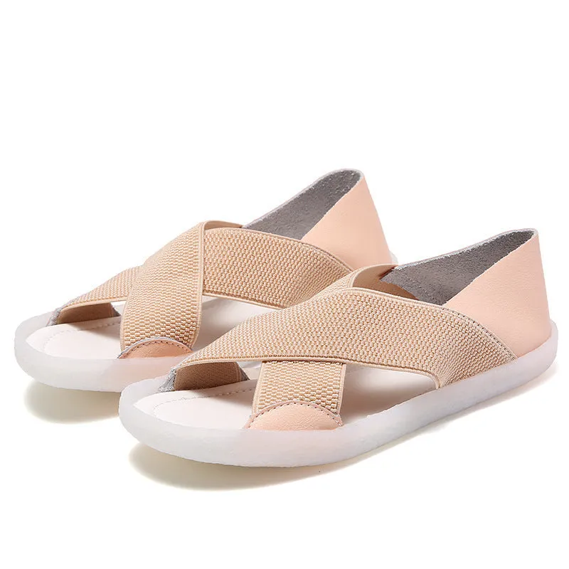 Cross-soft Soled Lightweight Sandals