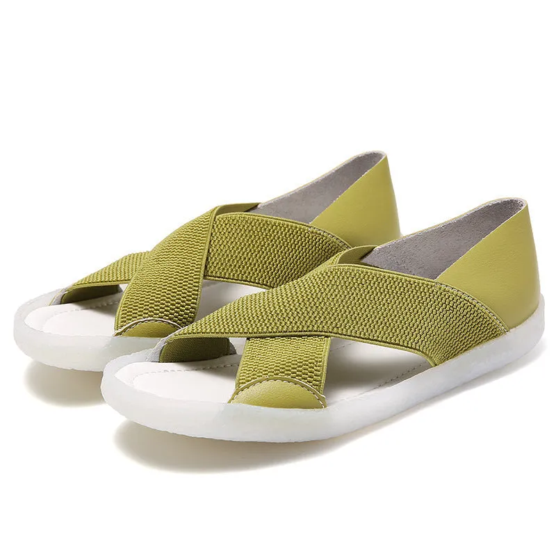 Cross-soft Soled Lightweight Sandals