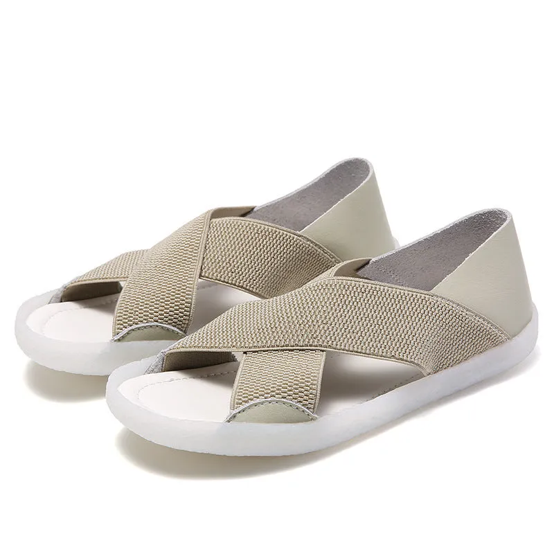 Cross-soft Soled Lightweight Sandals