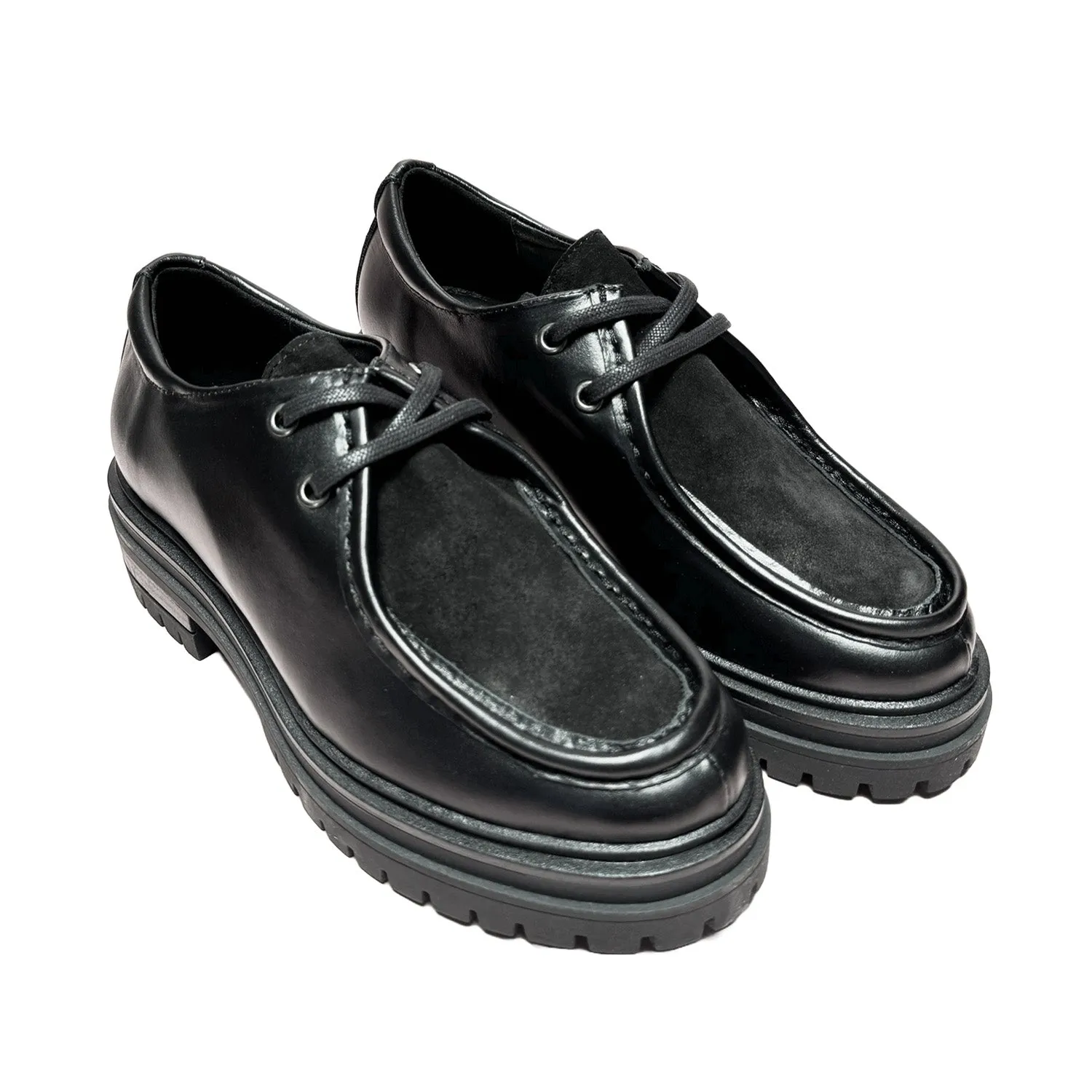 David Tyler Womens Classic E149 Black Oxford Shoes