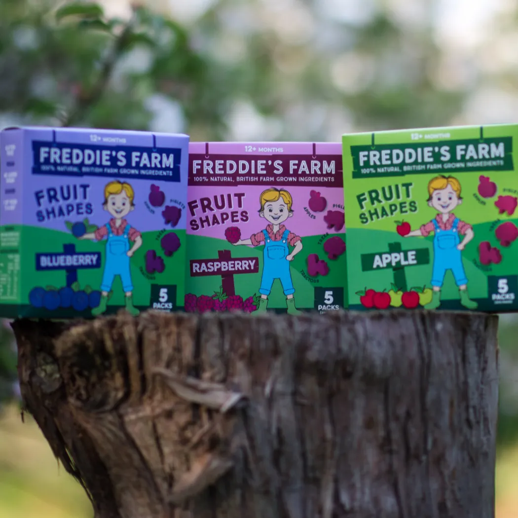 Freddie's Farm Fruit Shapes - Multipack: Blueberry / 5 x 20g