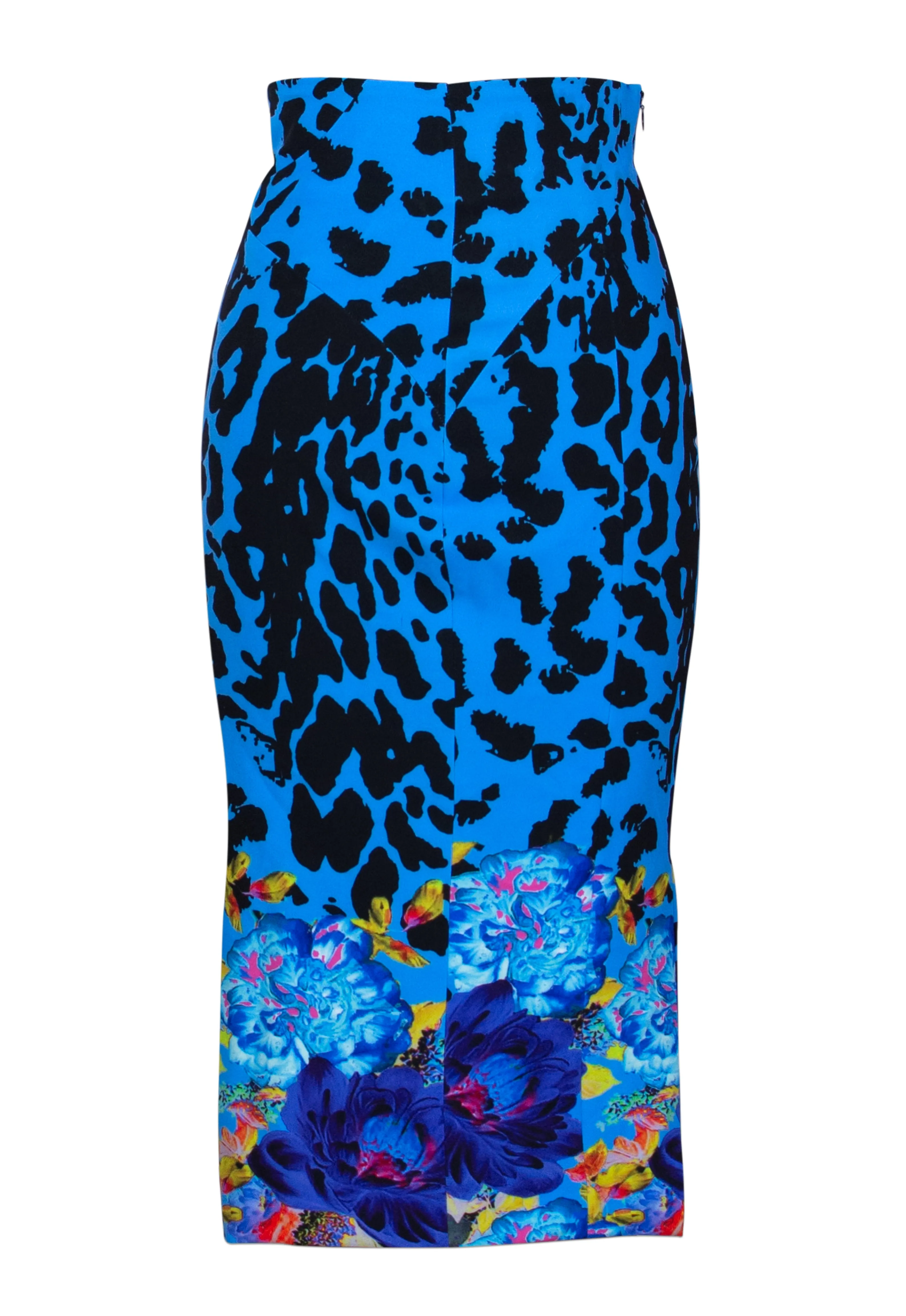 Jezebel Blue Stretch Skirt
