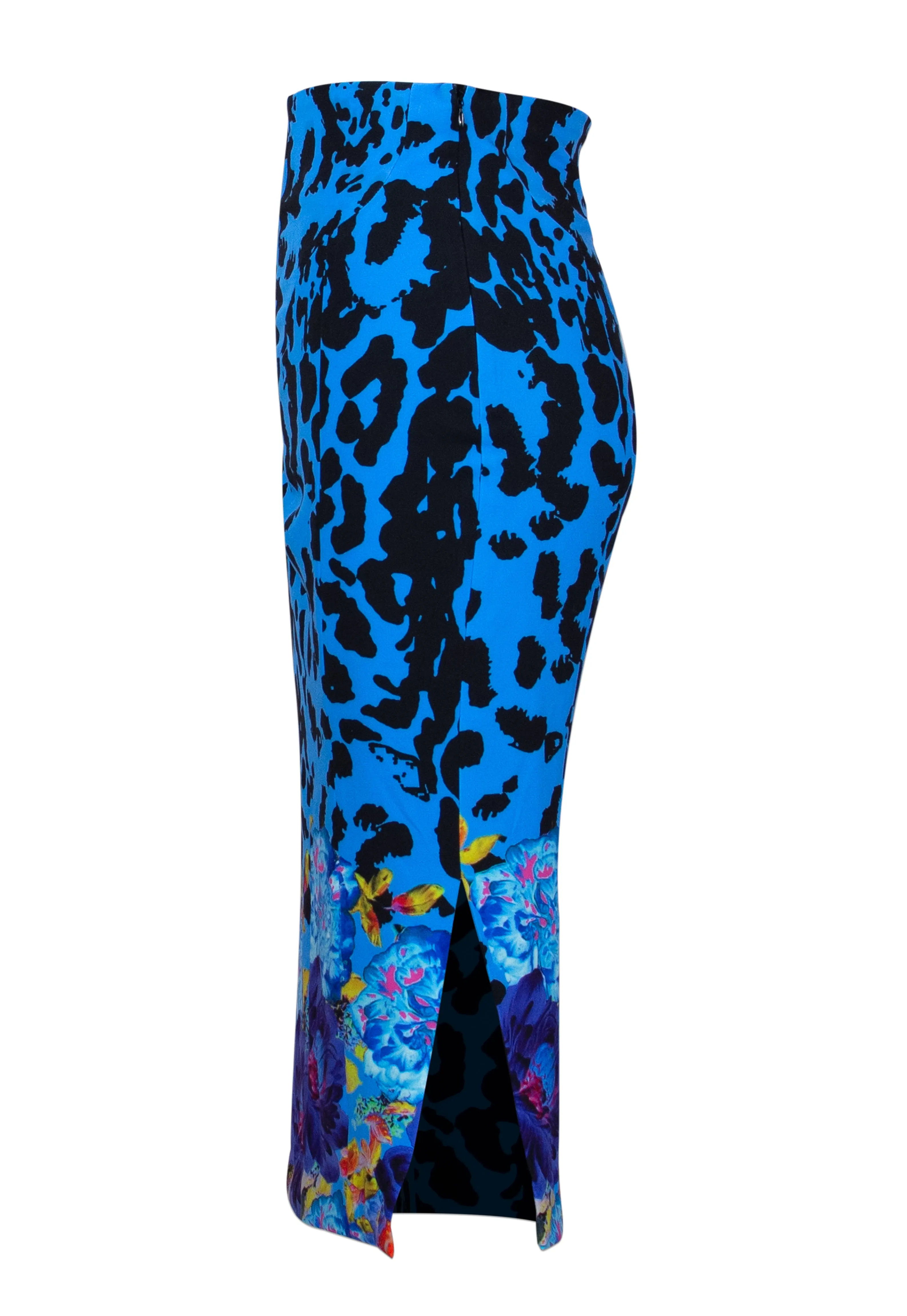 Jezebel Blue Stretch Skirt