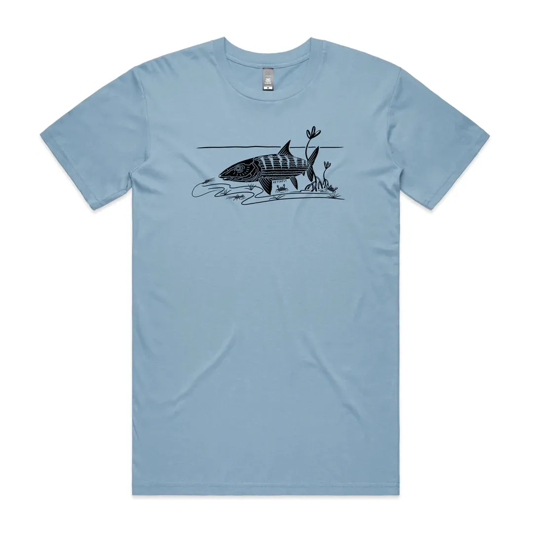 Kettafly Bonefish Design Tee Shirt