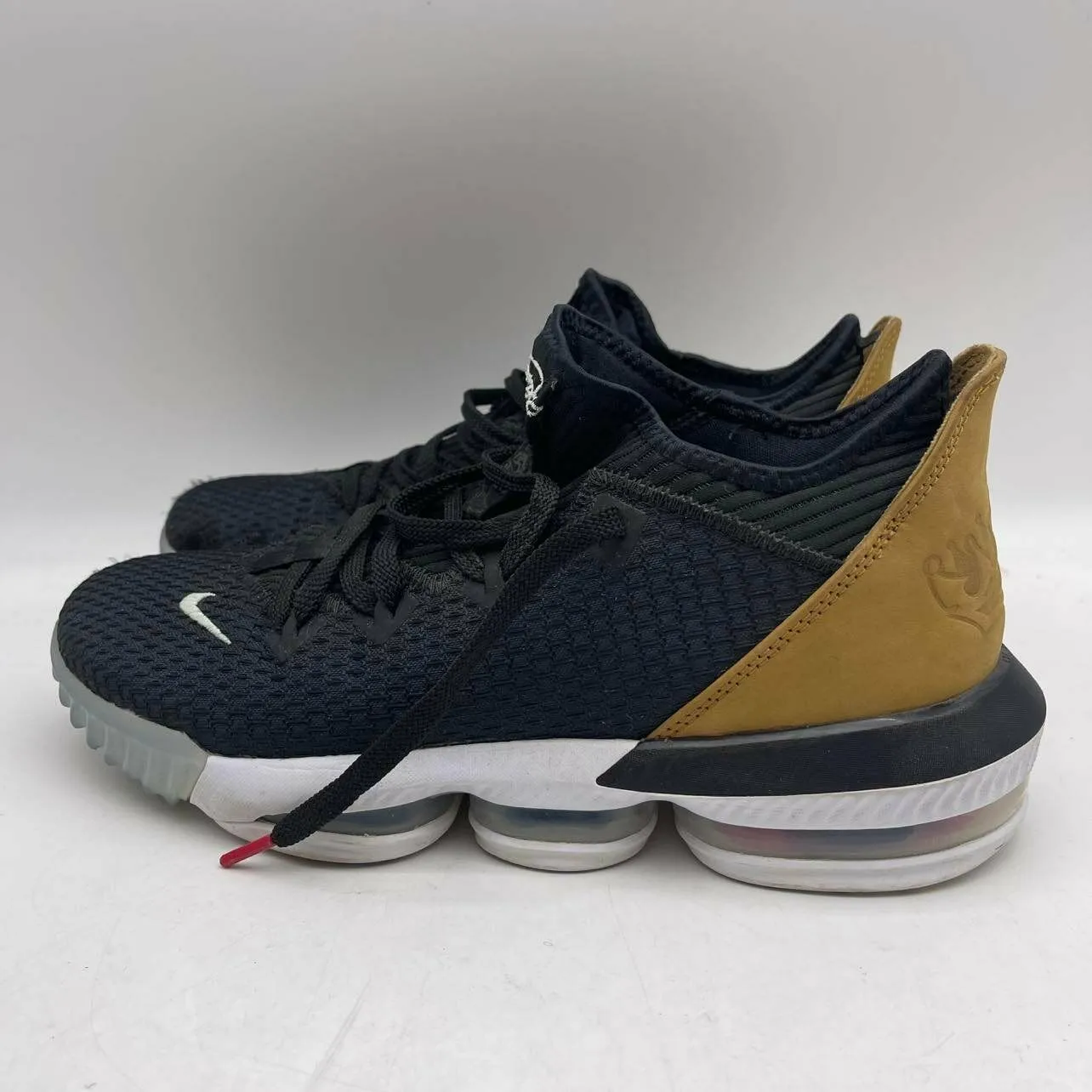 Nike Lebron 16 Low Black Wheat “Soundtrack” Men's Size 10 usa 12668-001