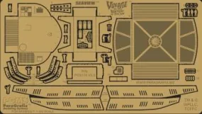 Paragraphix Details 1/350 Voyage to the Bottom of the Sea: Seaview Submarine Photo-Etch Set for MOE