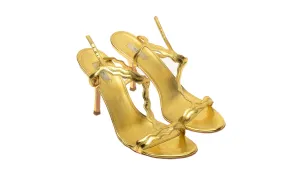 Prada - Gold Sandals - IT 39