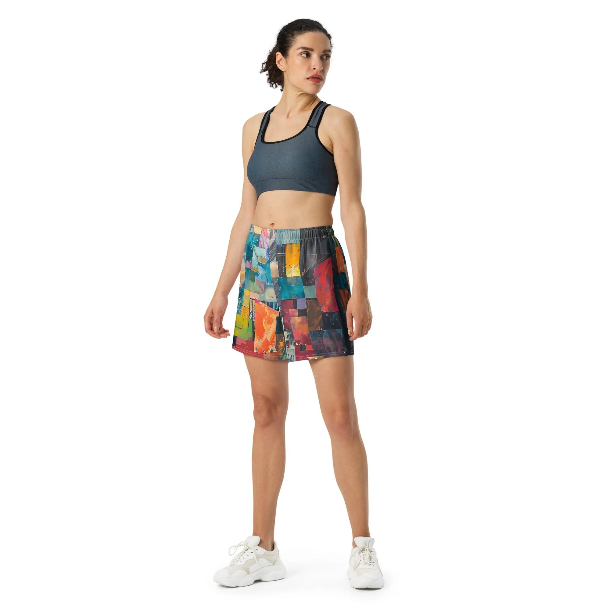 Radiant Journey All-Over Print Unisex Athletic Long Shorts