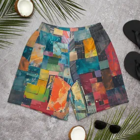 Radiant Journey All-Over Print Unisex Athletic Long Shorts