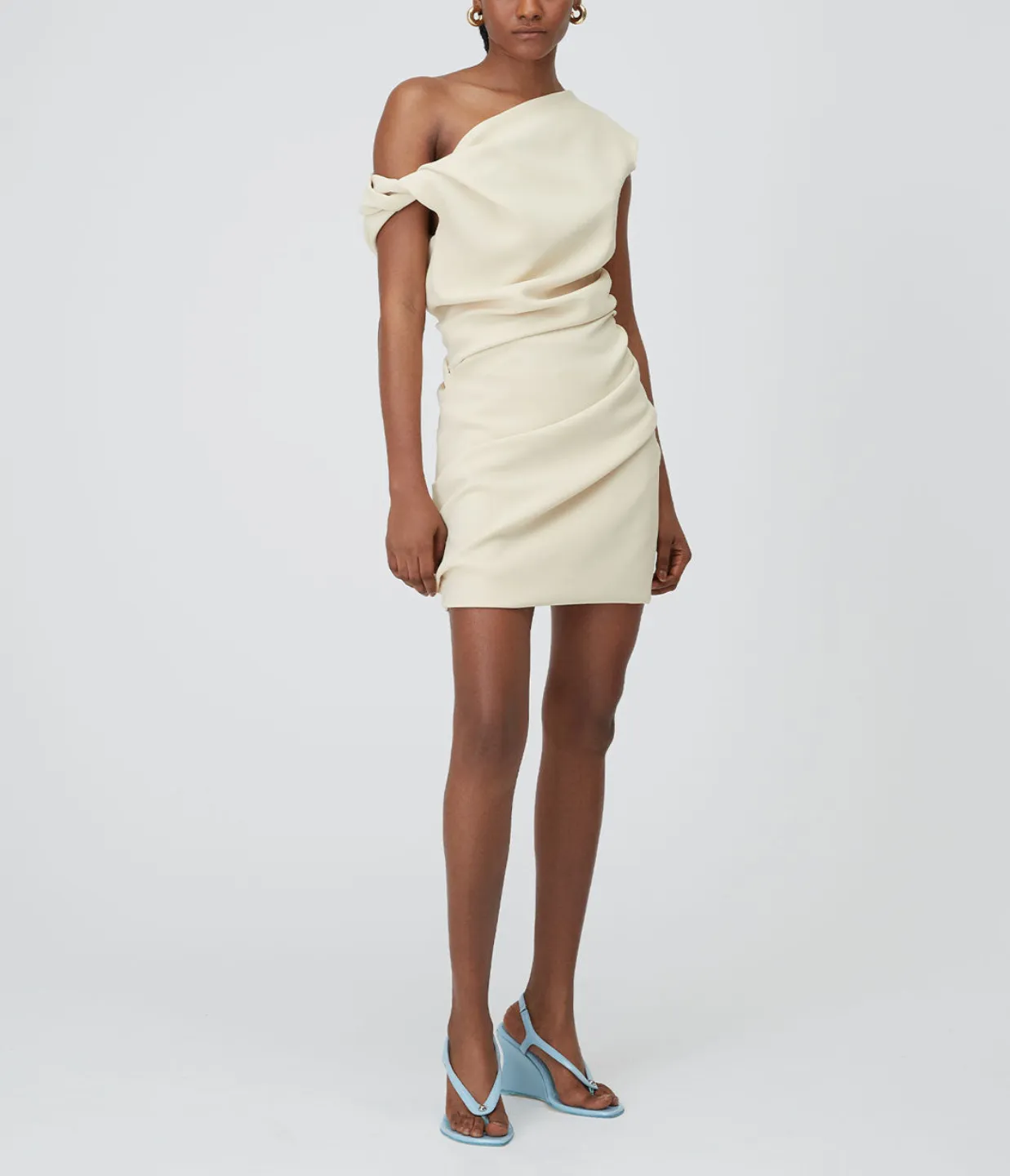 Remmy Mini Dress in Butter