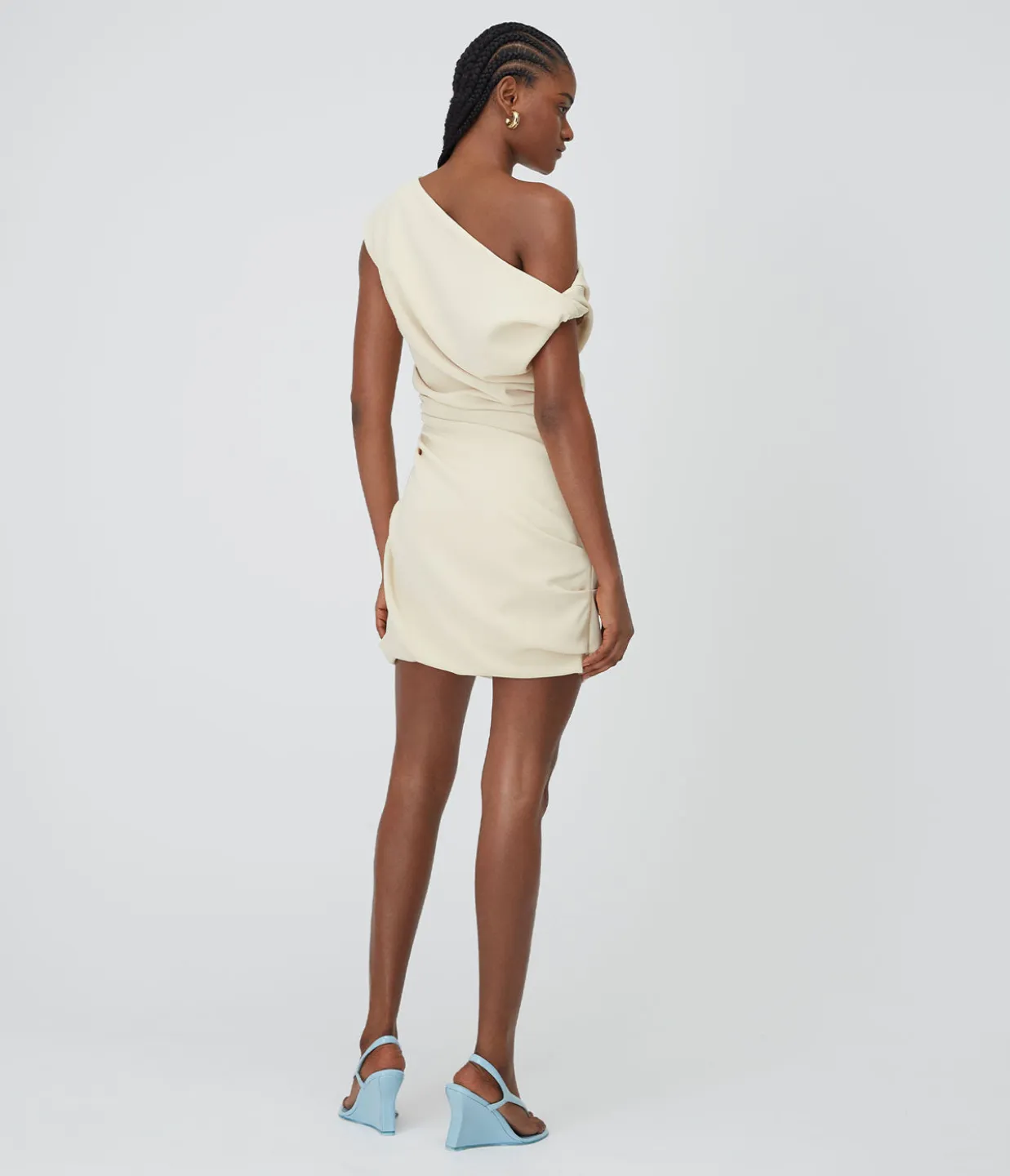 Remmy Mini Dress in Butter