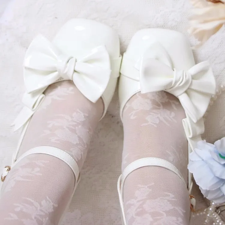 Sweet High-Heeled Heart Hollow Lolita Sandals