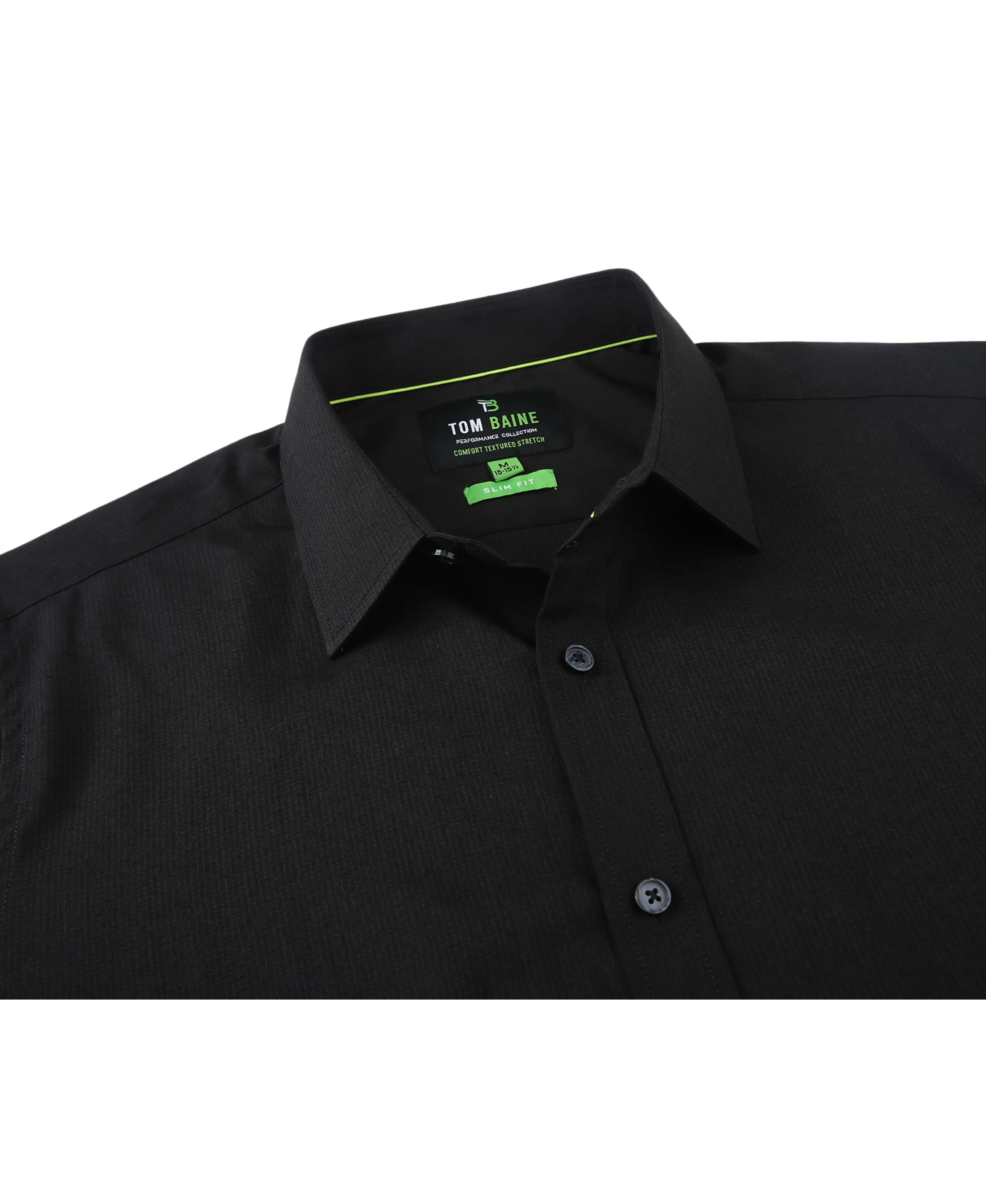 TB Textured Tattersall Series (Black)