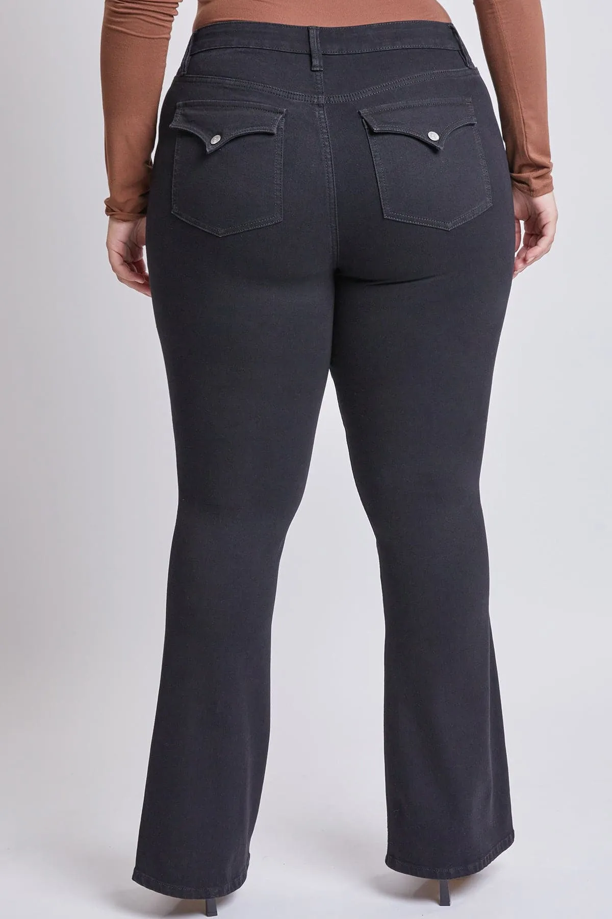 Women's Plus Size Sustainable Mid Rise Bootcut Jeans