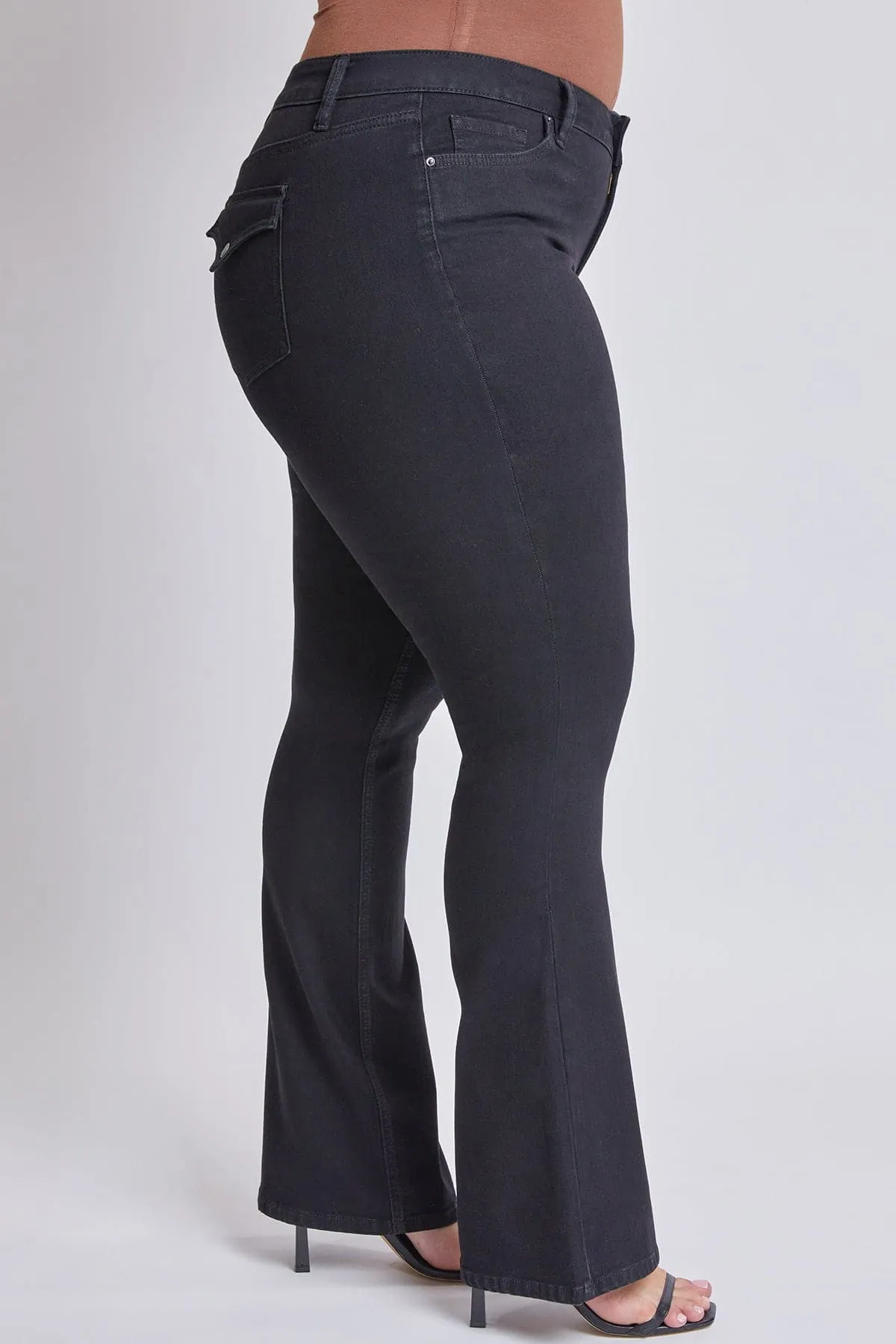Women's Plus Size Sustainable Mid Rise Bootcut Jeans