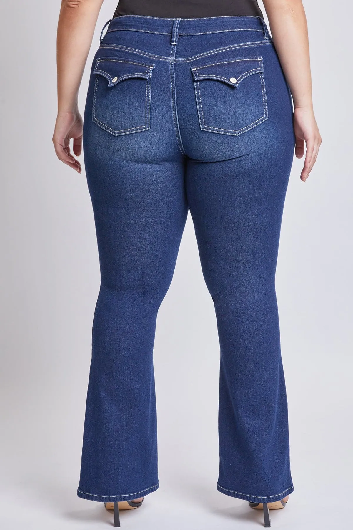 Women's Plus Size Sustainable Mid Rise Bootcut Jeans